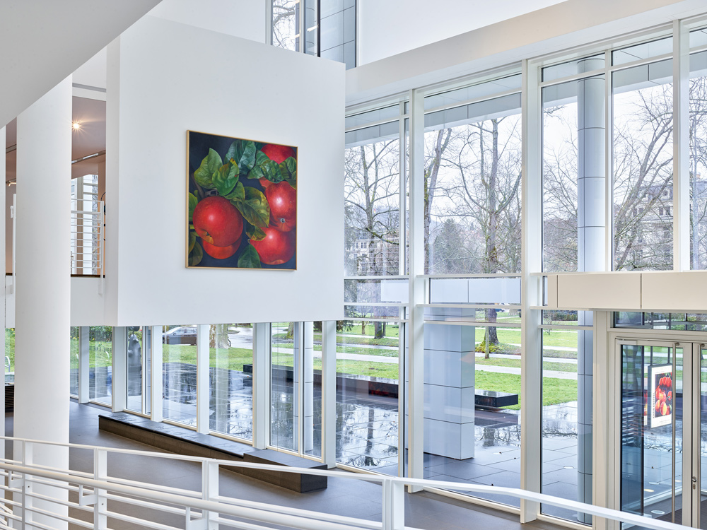 karin kneffel - STILL - 2019-2020 museum burda baden baden installation view